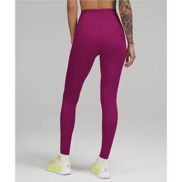 Lululemon Women’s Swift Speed High Rise Tight 28” Sz 20 MGPR Magenta Purple NWT - Picture 4 of 8